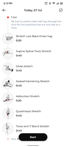 MJ FIT Screen 3