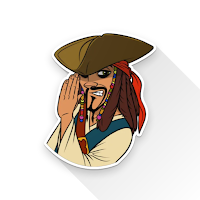 Stickers - Jack Sparrow J.Depp