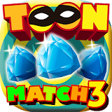 Cartoon Racoon Match 3: Gem Robbery Quest icon