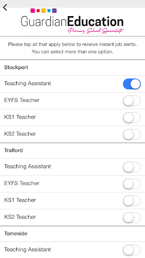 Guardian Education Screen 2