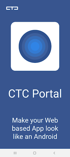 Android application CTC Portal screenshort