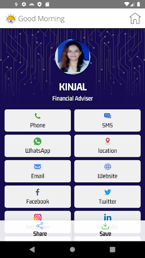 Android application Kinjal Darji screenshort