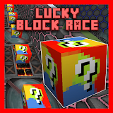 Lucky Block Race Challenge Map for MCPE icon