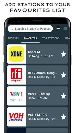Radio Vietnam đài phát thanh Screen 3