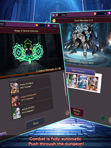Idle RPG Rosaria Dungeon - Card - games