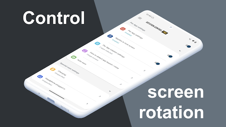 Rotation Control Pro - 5.2.9 - (Android)