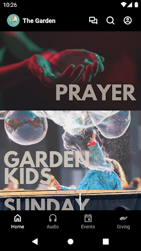 Android application The Garden Spokane screenshort