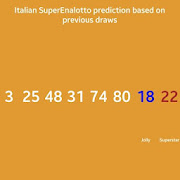Italian SuperEnalotto Prediction