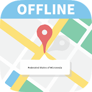 Federated States of Micronesia offline map
