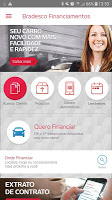 screenshot of Bradesco Financiamentos