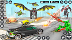 screenshot of Dragon Robot Police Car Games