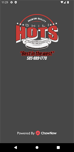 Android application Chili Hots screenshort