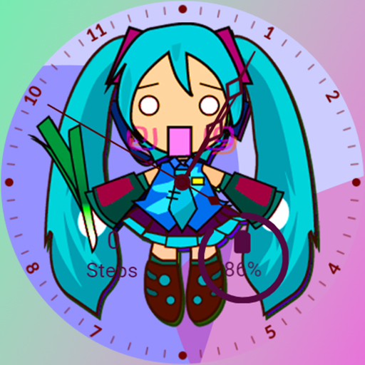 Miku Watch Face Screen 2