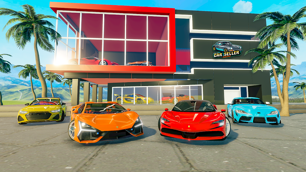 Car Saler Simulator 2023 3D 0.5 APK + Mod (Remove ads / Mod speed) for Android