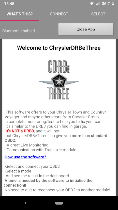 ChryslerDRBeThreeのおすすめ画像1