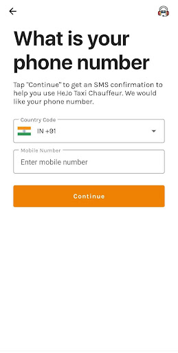 HeJo Taxi Chauffeur Screen 3