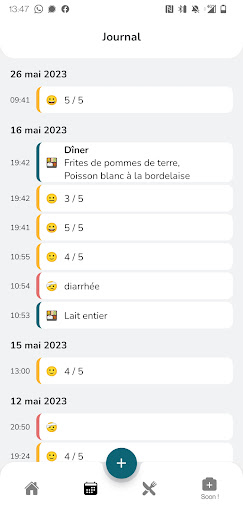 Android application Dyjest screenshort