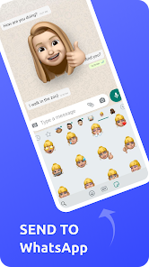 Imágen 2 3D Emojis Stickers - WASticker android