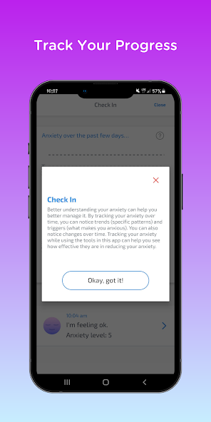 MindShift CBT - Anxiety Relief Printscreens 2