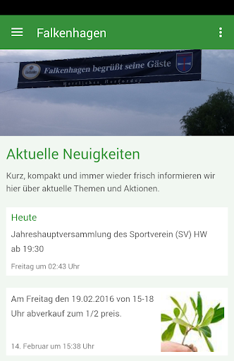Android application Falkenhagen screenshort