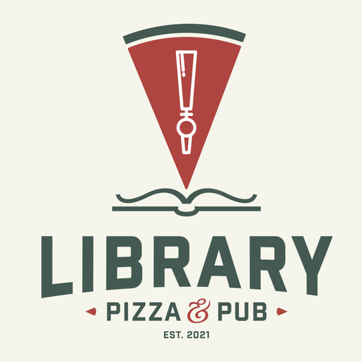 The Library Pizza Pub logo
