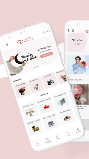 Android application لافلور للهدايا screenshort