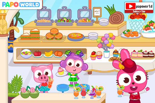 Android application Papo Town: Travel screenshort