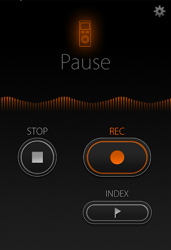 Olympus Audio Controller Bluet Screen 3
