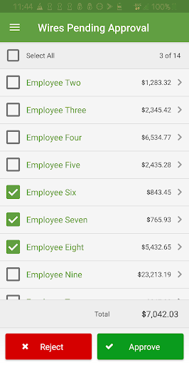 Citizens Treasury Management Screen 3