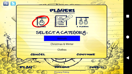 Ultimate Hangman Screen 2