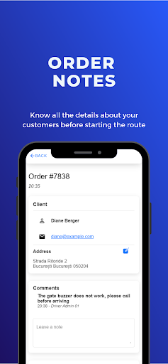 Logistia Route Planner Screen 3