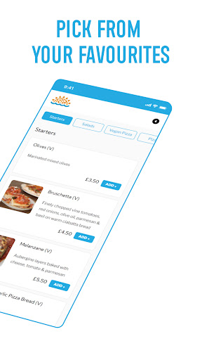 Tides Pizzeria Screen 3