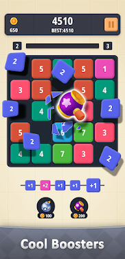 #4. NIMP - Number Infinity Merge Puzzle (Android) By: Refreshing Games