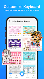 Keyboard Photo - font, themes