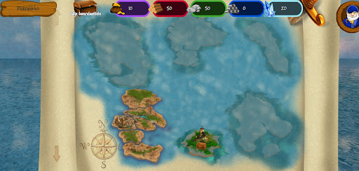 Android application Number Navigation Game screenshort