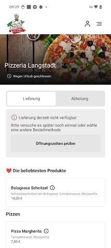 App screenshot