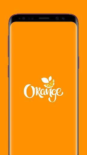 Android application Orange Restaurant screenshort
