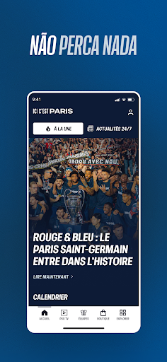 PSG Oficial Screenshot 1