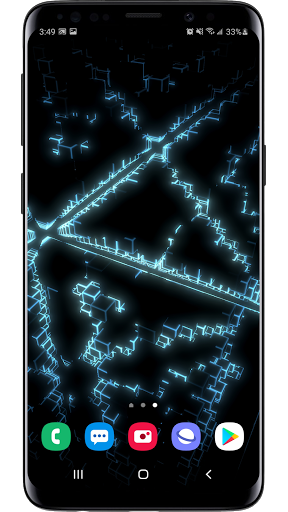Cube Matrix 3D Live Wallpaper Screen 2