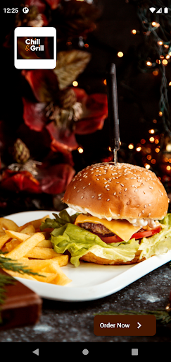 Android application Chill & Grill screenshort