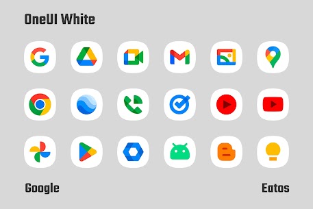 OneUI White Icon Pack MOD APK 4.8 (Patch Unlocked) 2