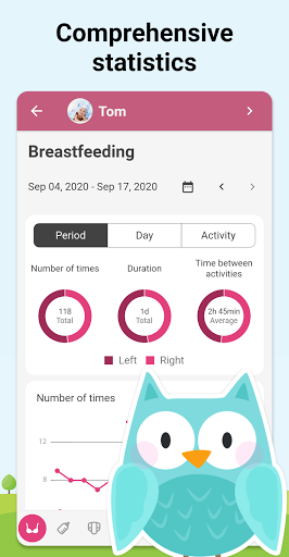 Baby Daybook - Newborn Tracker. Breastfeeding log. 5.4.23 Screenshots 4