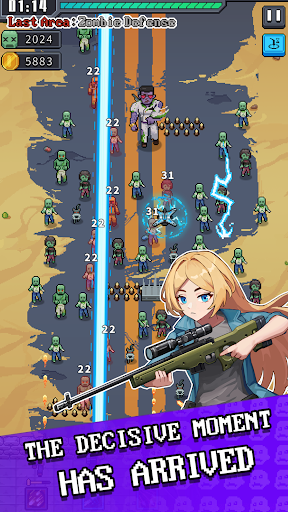 Android application Last Area: Zombie Defense screenshort
