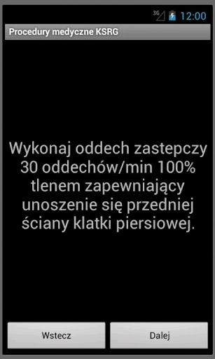 Procedury medyczne PSP i KSRG Screen 3