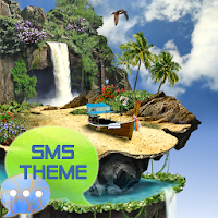 Тропическая Theme GO SMS Pro