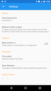 Music Speed Changer (Classic)  APK screenshots 2