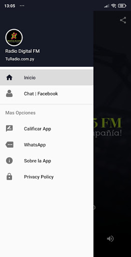 Radio Digital FM 88.5 - Paragu Screen 2
