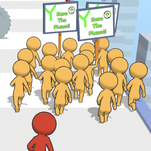Protest Run 3D logo