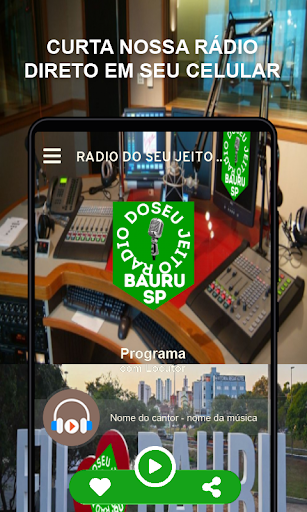 Android application RADIO DO SEU JEITO BAURU screenshort
