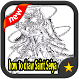 how to draw Saint Seiya icon